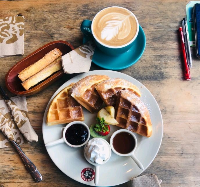 南岸区茶园新区咖啡店,漫咖啡和星巴克