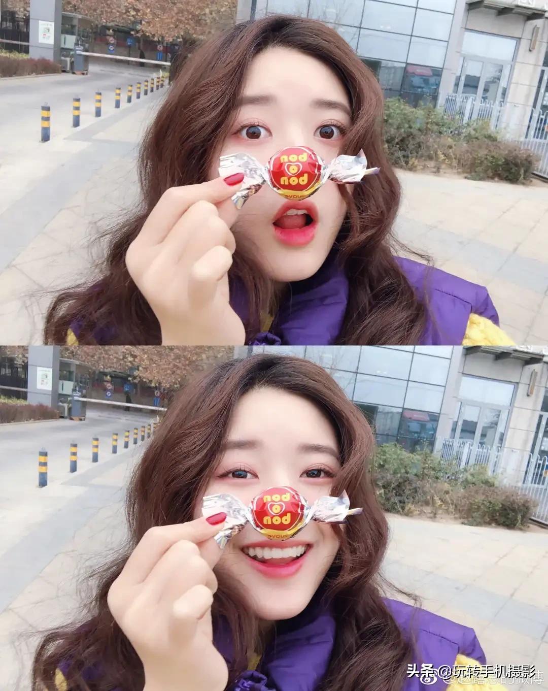 跟着赵露思学拍照生日蛋糕,跟着赵露思学拍照模板