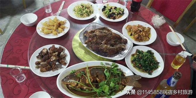 蓟县福满阁民宿美食,推荐蓟州风景吃住好的农家院