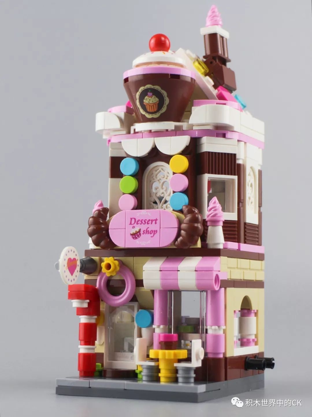 启蒙积木缤纷城市系列七款,启蒙积木街景系列八合一玩具