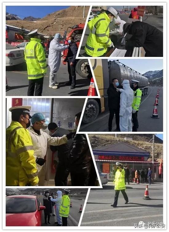 战疫情冰城交警义无反顾坚守一线,疫情防控先锋队守护员