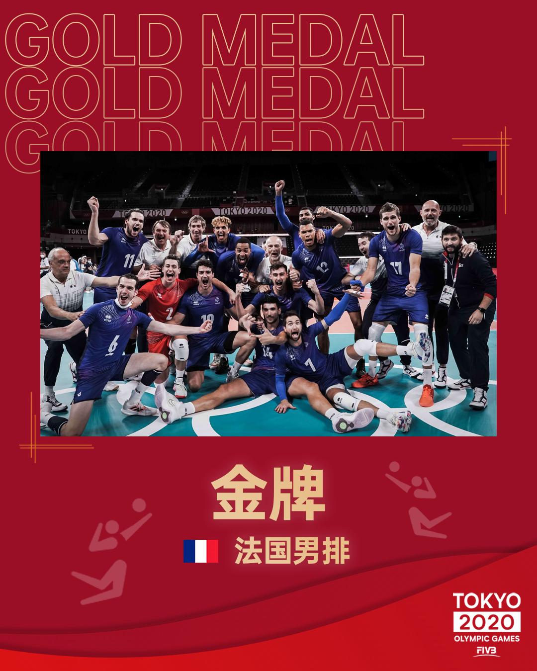 法国男排夺的冠军,男排世界杯阿根廷男排成绩