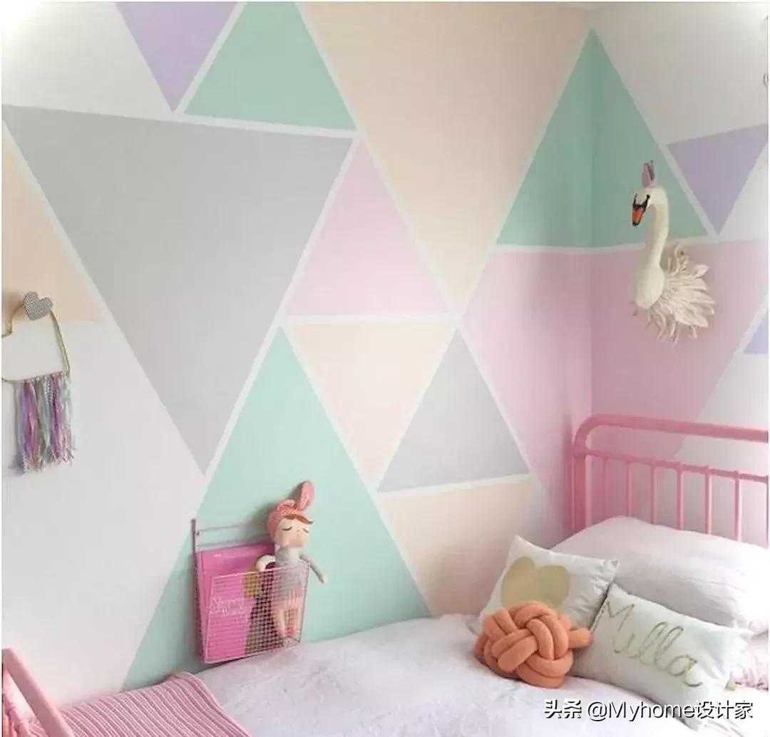 单一色墙过时了！3招色彩墙技巧，引领家居潮流！