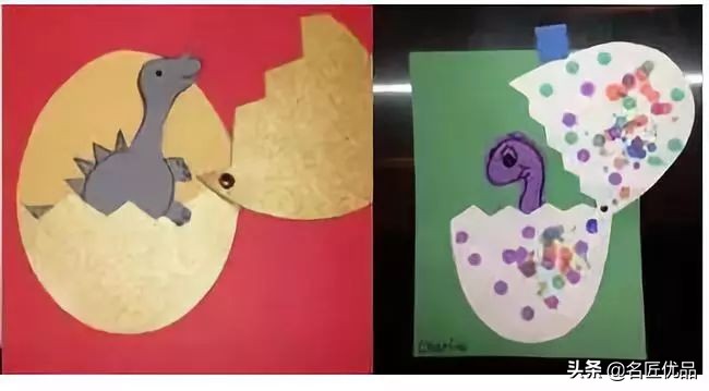 恐龙贺卡手工制作,纸盒手工制作大全创意幼儿园恐龙