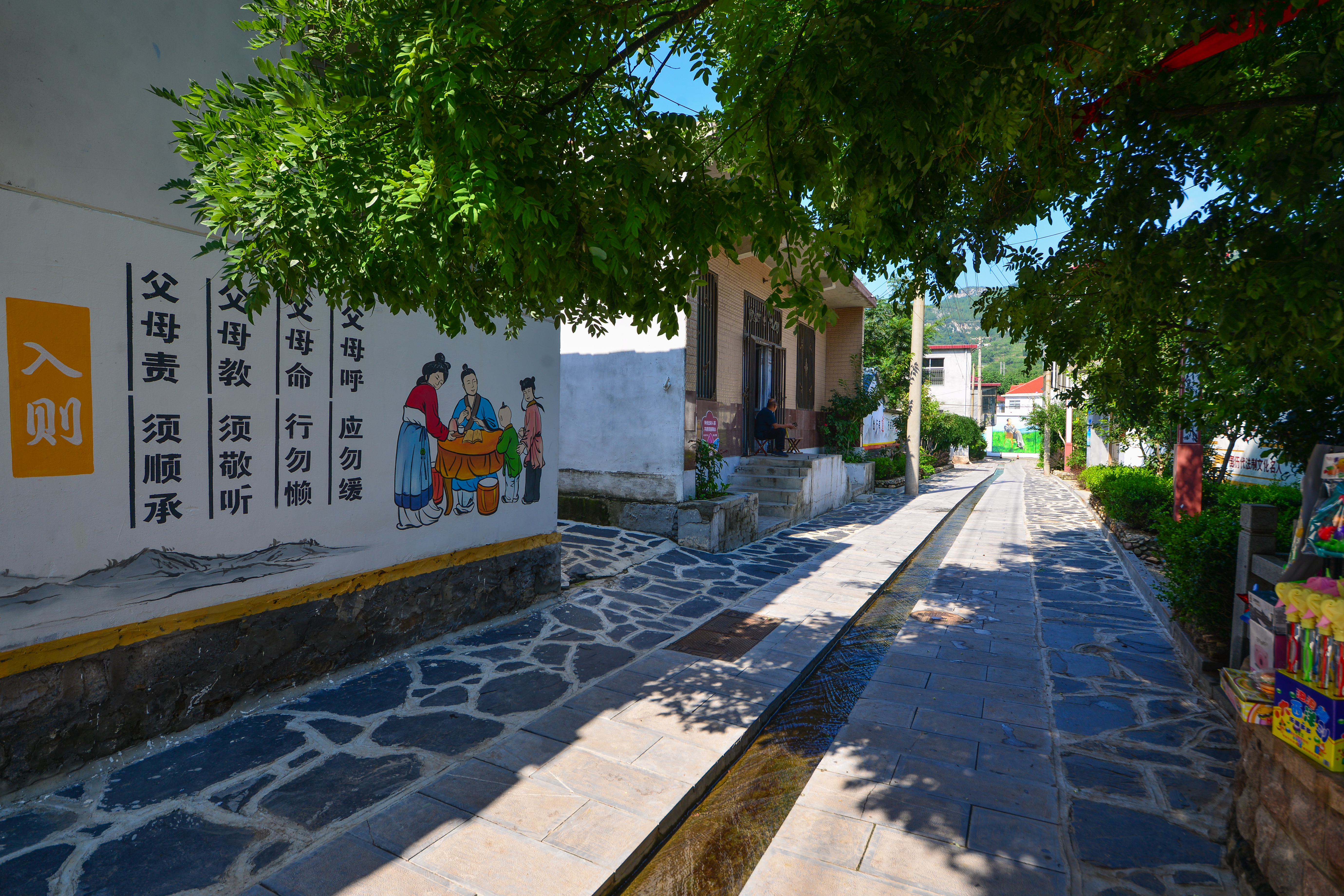 叮咚的泉水，迷人的风景，济南这个古村低调鲜为人识，却美得让人惊喜！