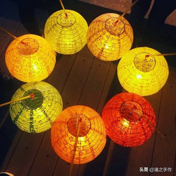 布艺灯笼手工制作教程简单,环保自制小灯笼