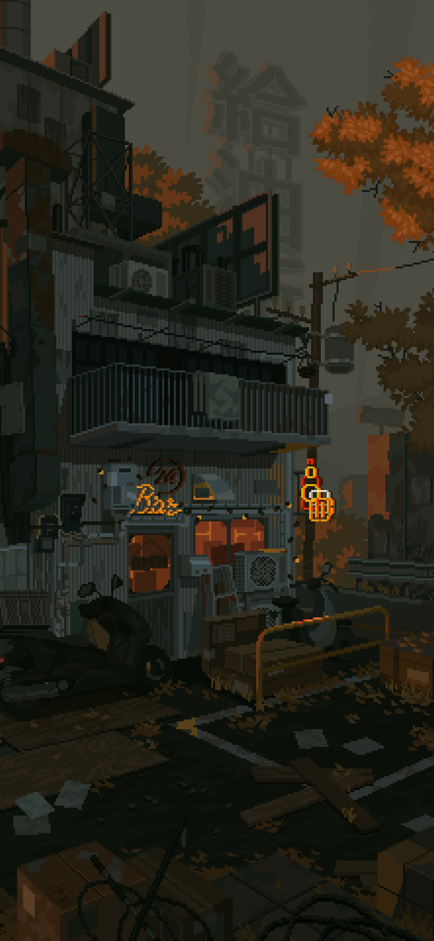 像素风格壁纸图片,像素壁纸真的很耐看