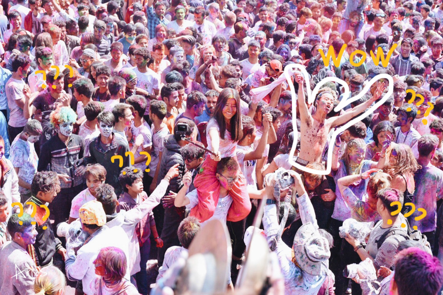 史上最疯狂的色彩盛宴洒红节即将到来！