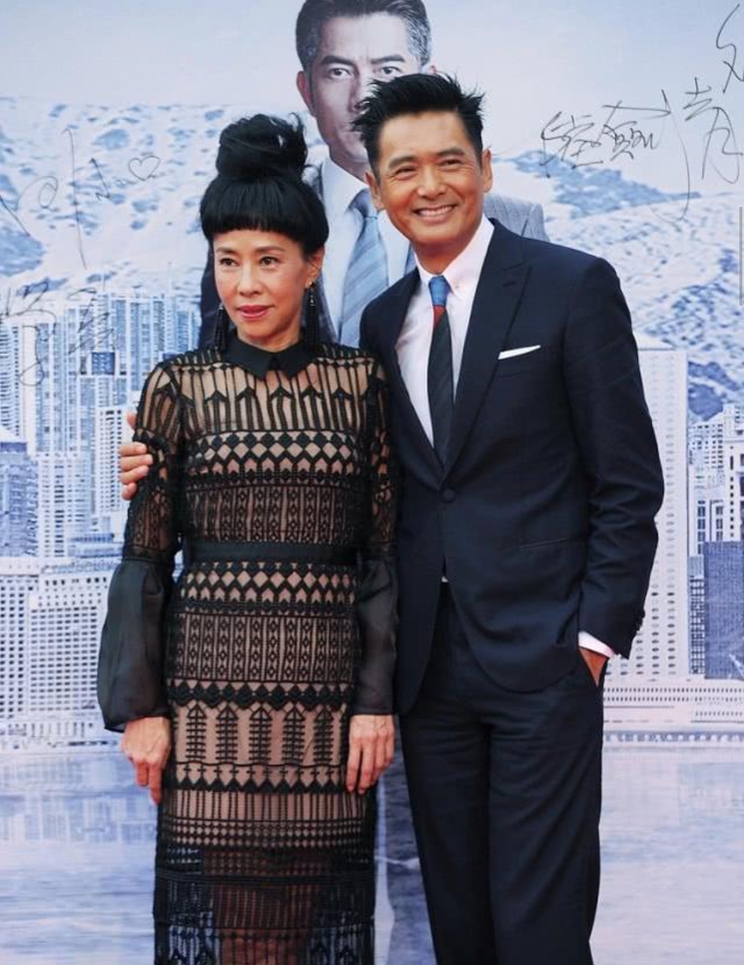 周润发携妻子现身红毯高清,周润发妻子经典片段