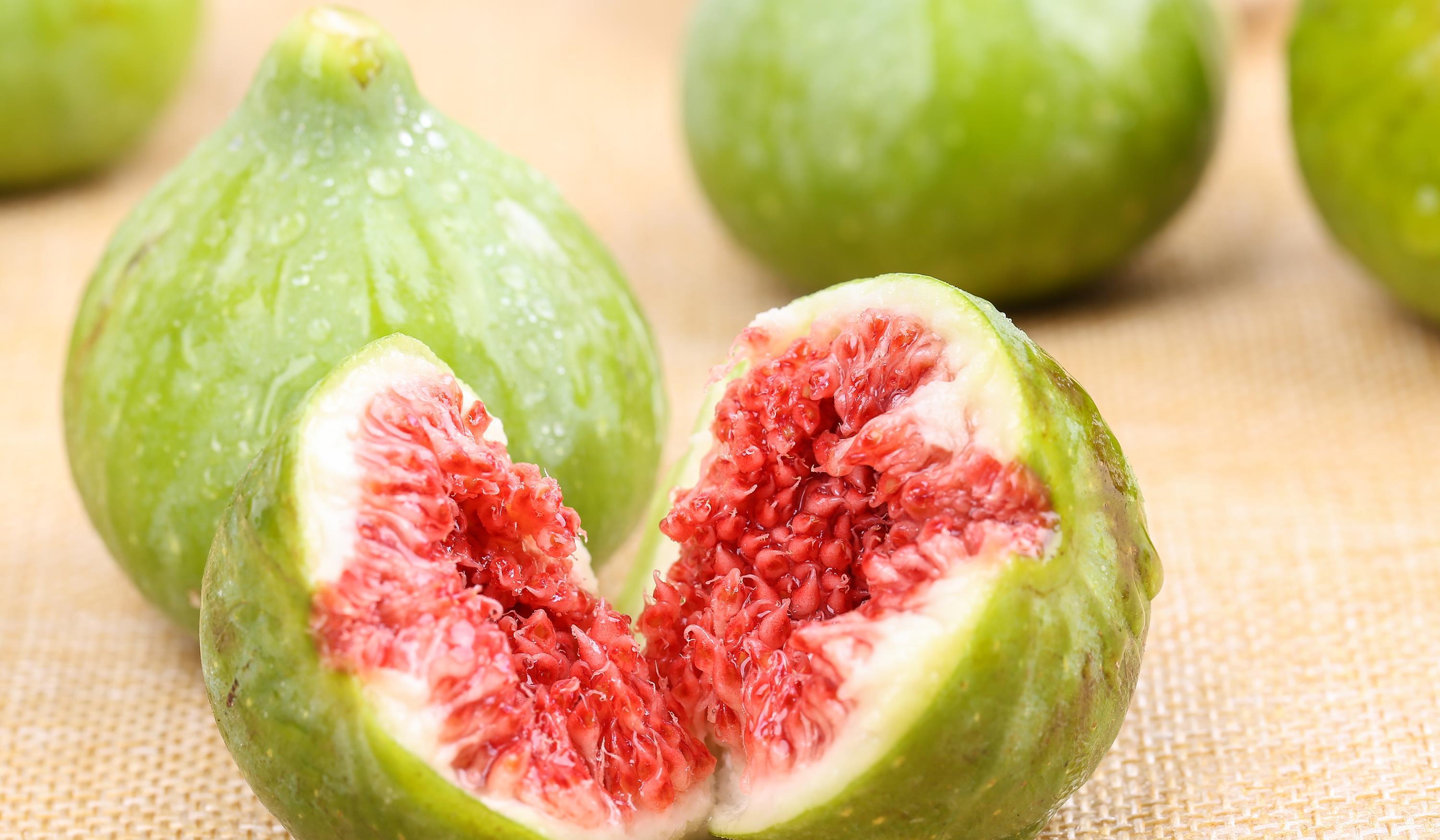 很好看又好吃的无花果,又香又甜的无花果好吃