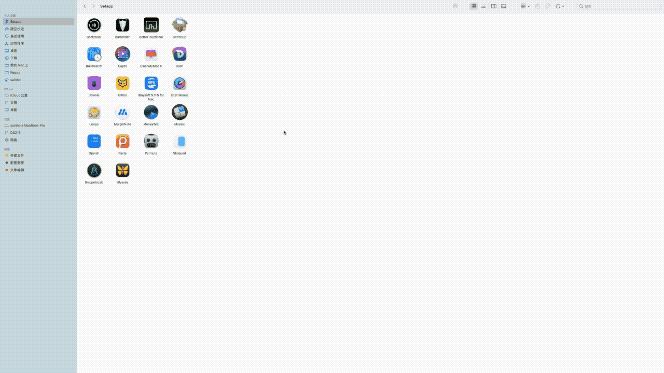 苹果mac作为快捷操作使用,mac桌面全部都是窗口