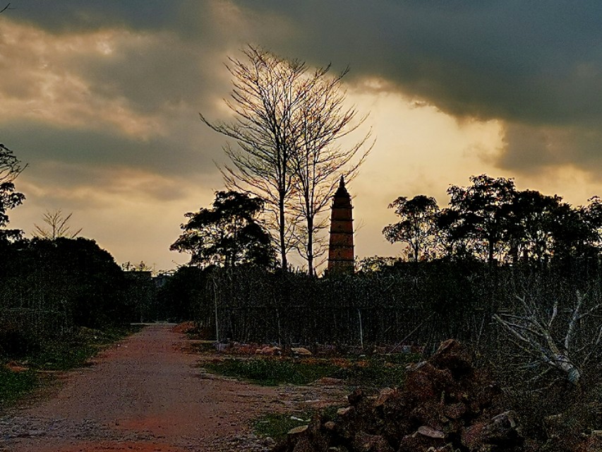 普宁洪阳乌黎塔图片,普宁洪阳镇乌黎村