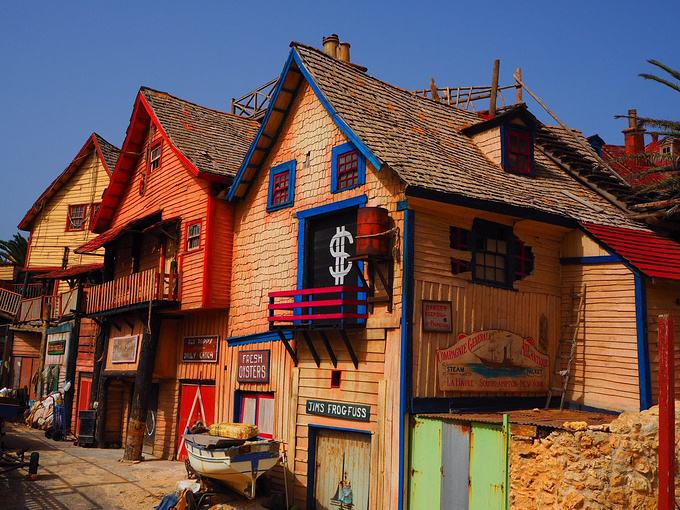 80后向往的“童话世界”，马耳他海湾的大力水手村