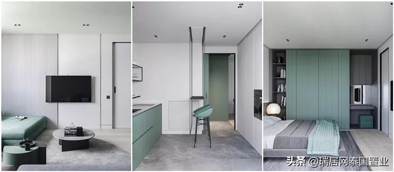 小户型豪宅设计,45平米经典小户型设计图片