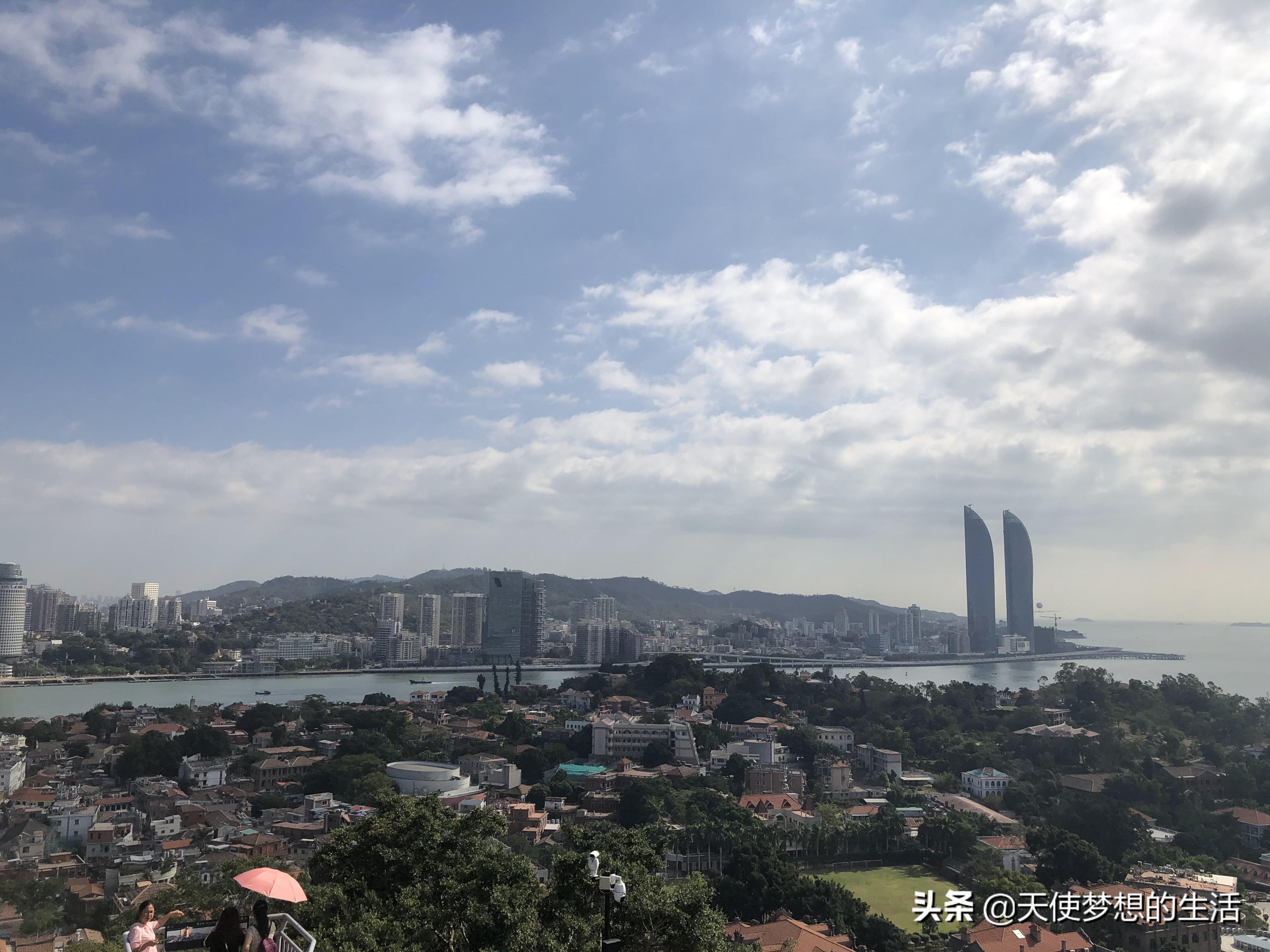 厦门白沙滩,厦门的碧水蓝天