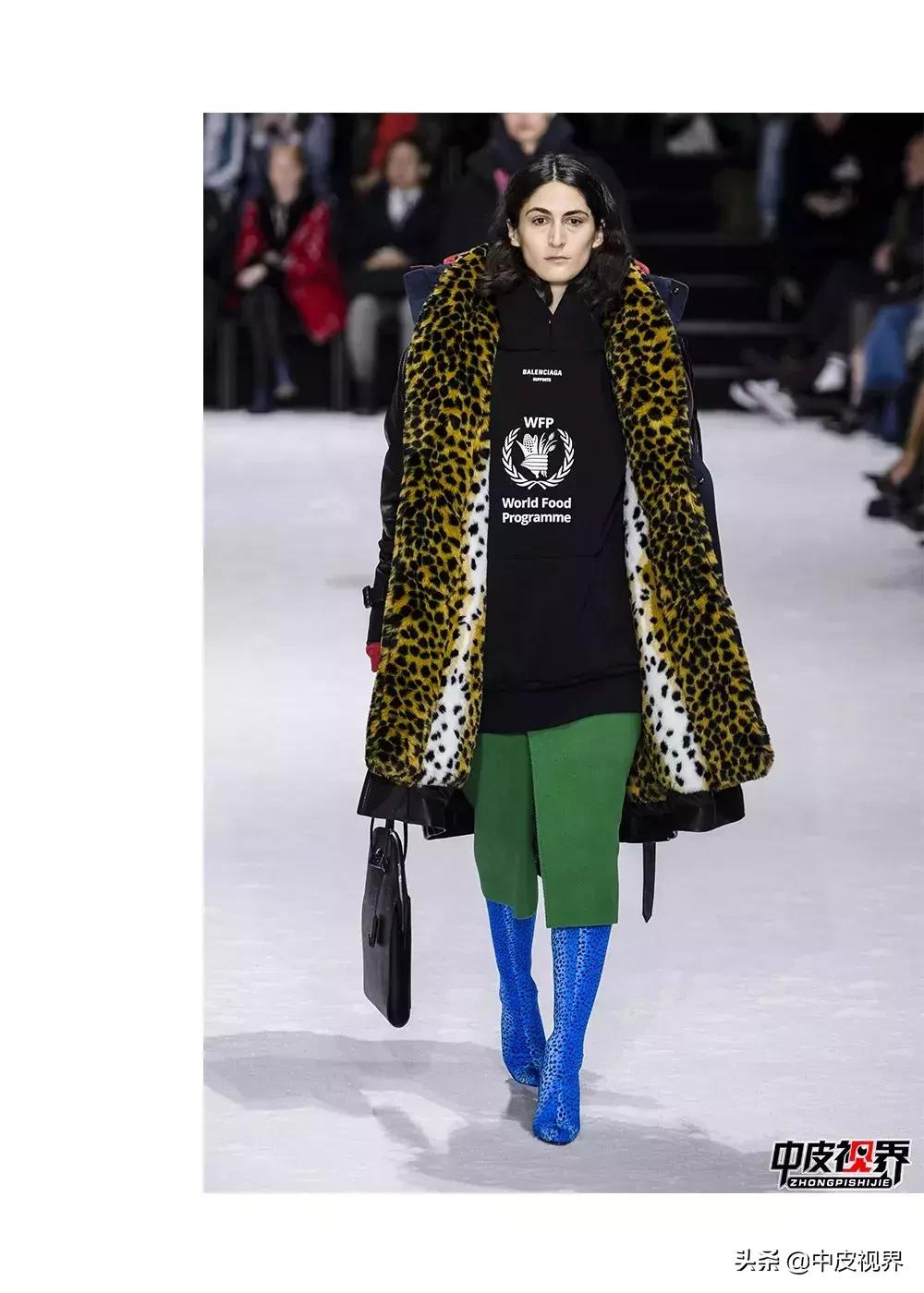 2023年流行趋势皮草,豹纹拼接皮草