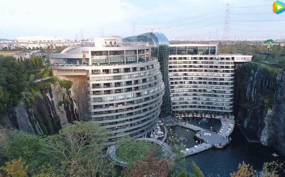 深坑酒店历时几年建成,深坑酒店世界上最豪华酒店
