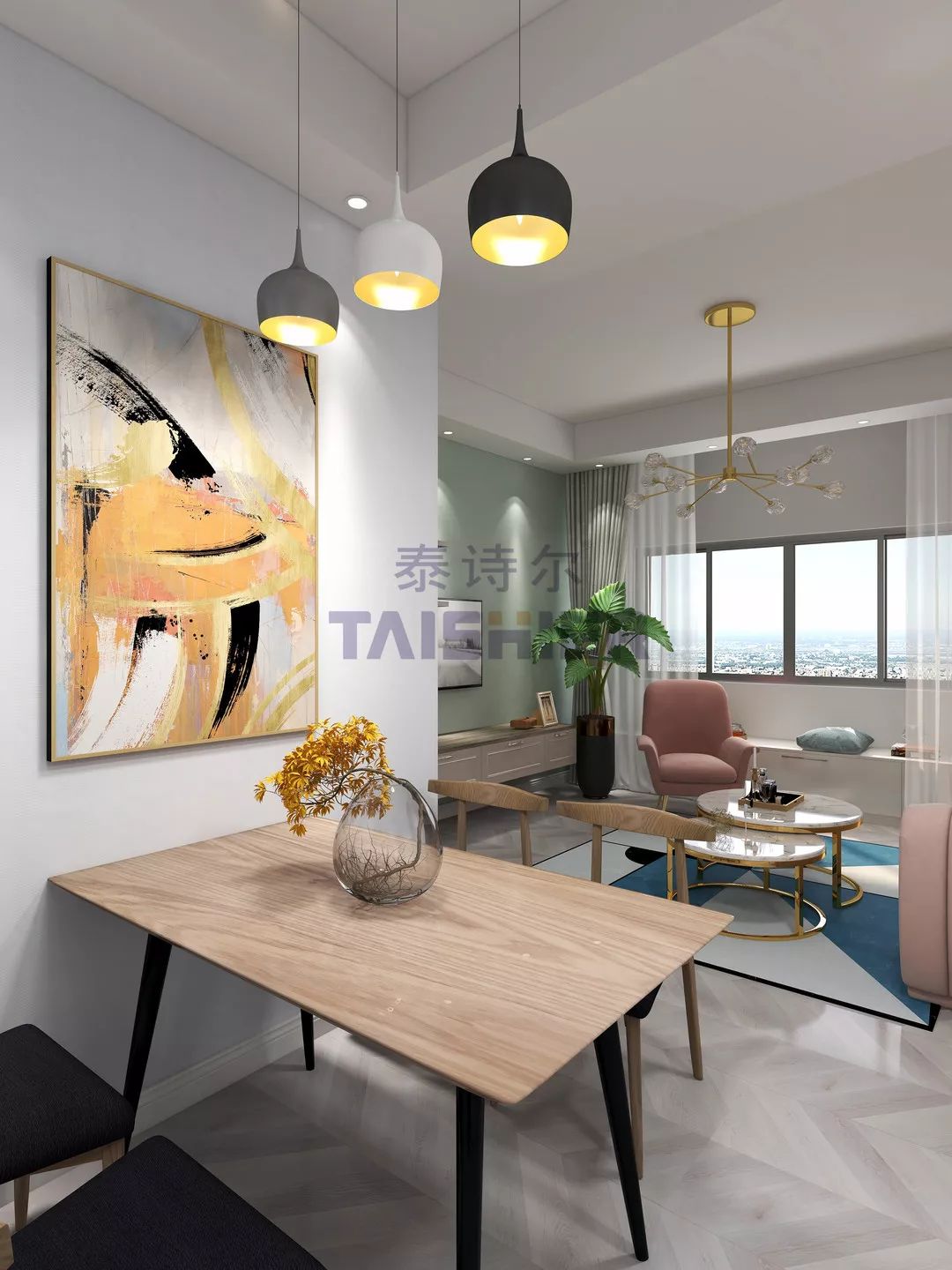 福州阳光城翡丽湾72平装修效果图,阳光城翡丽湾74平户型图