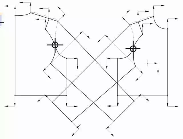 服装纸样结构图讲解,服装制版袖型图解