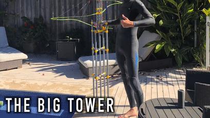 十个弹珠的100种玩法,弹珠积木城堡