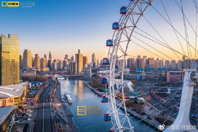 天津百年老街图,百年天津老照片