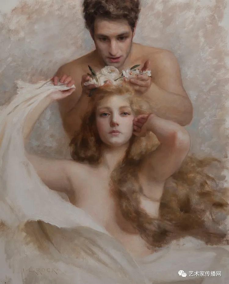 美国写实油画大师作品欣赏,写实油画中国女肖像脸部调色技巧