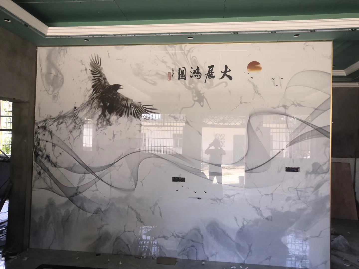 瓷砖和石材背景墙区别,瓷砖背景墙一般怎样装饰