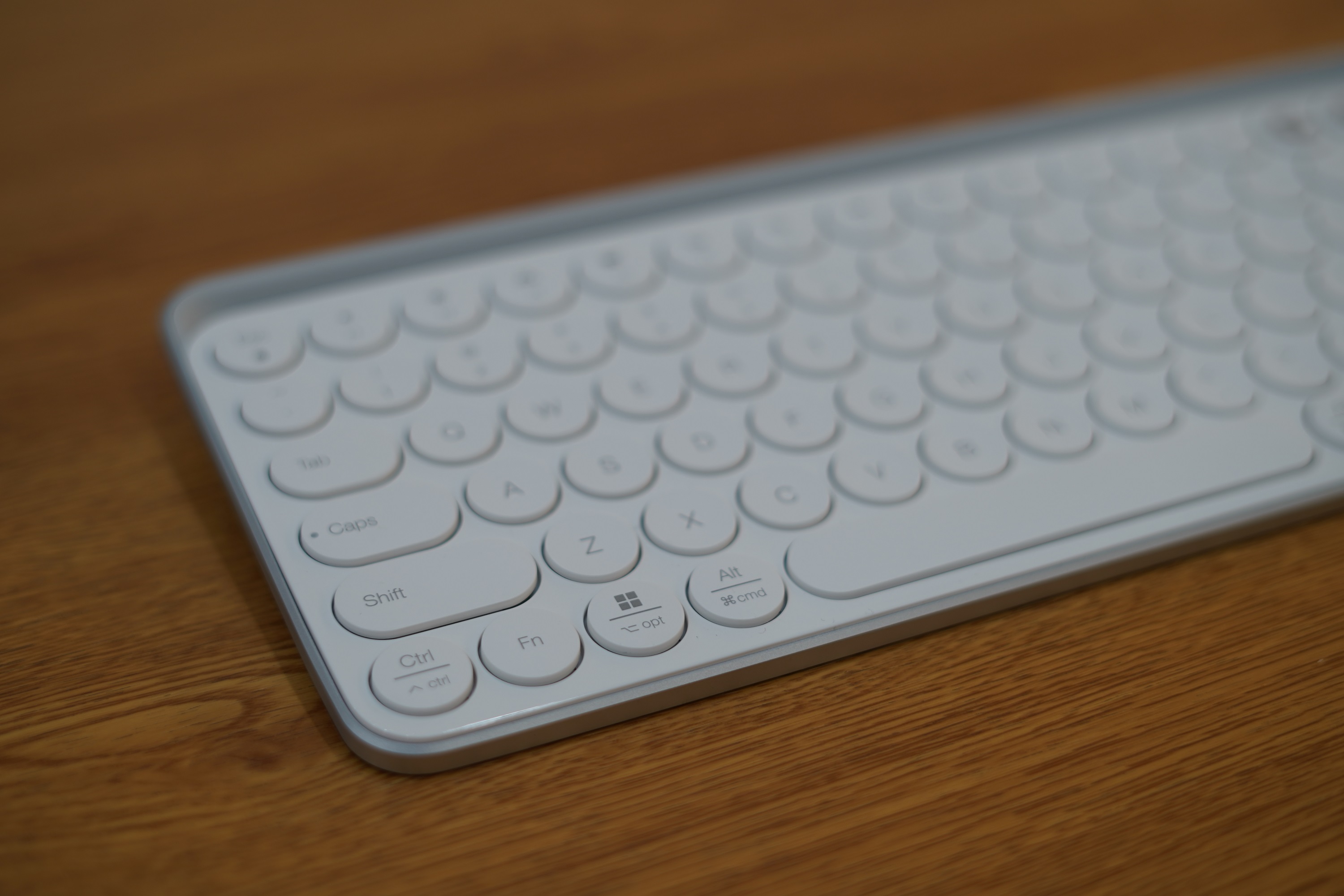 高颜值高质量的蓝牙键盘,米物双模键盘手感