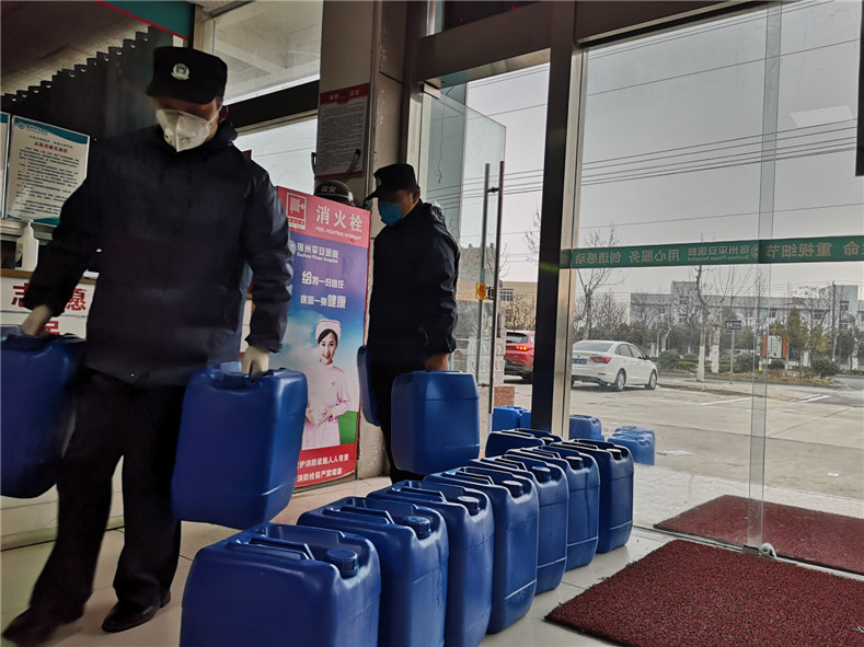 宿州抗击疫情志愿者,宿州警察防疫一线