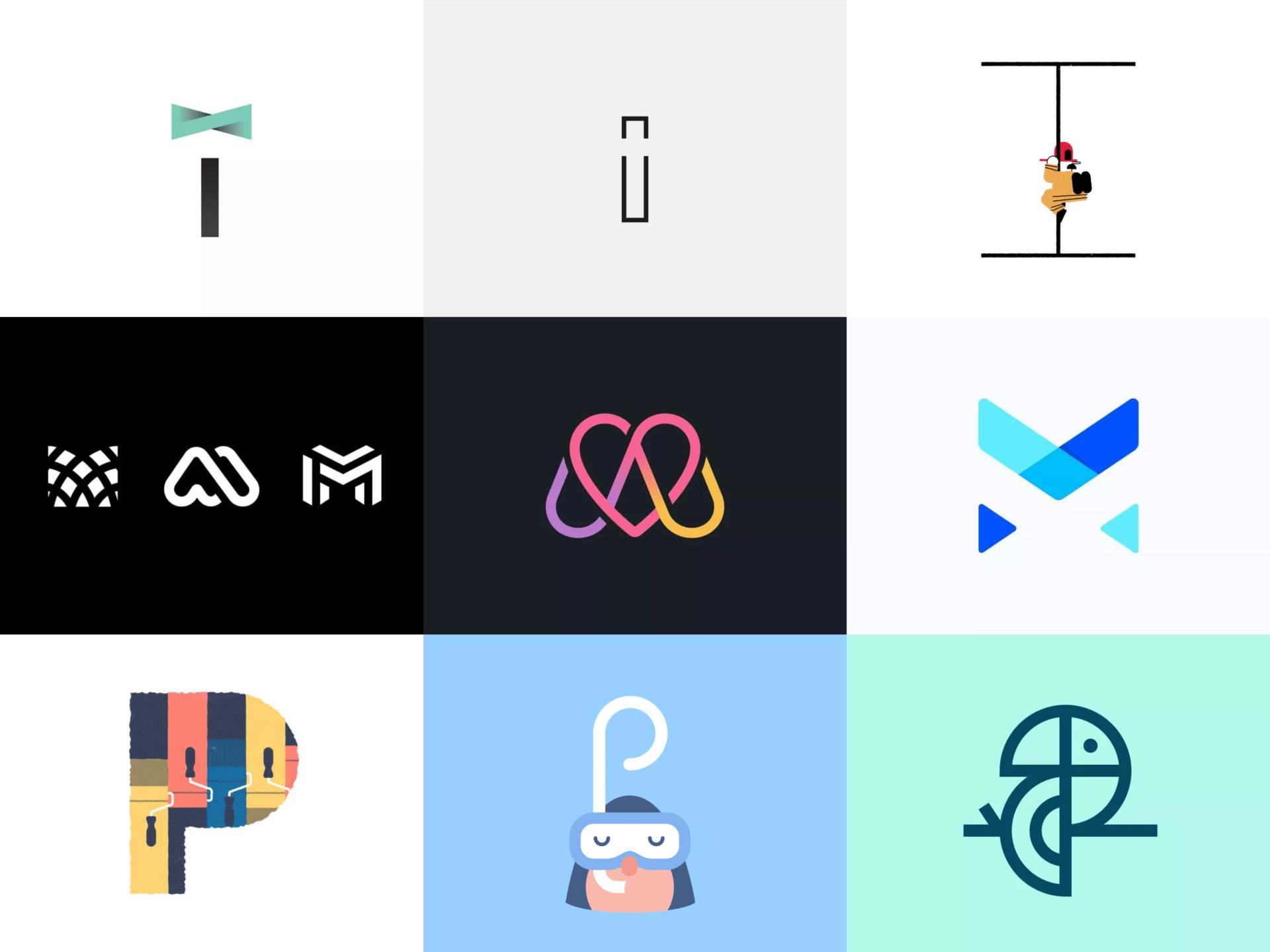 如何设计出好看的英文logo,怎样设计字母logo图片