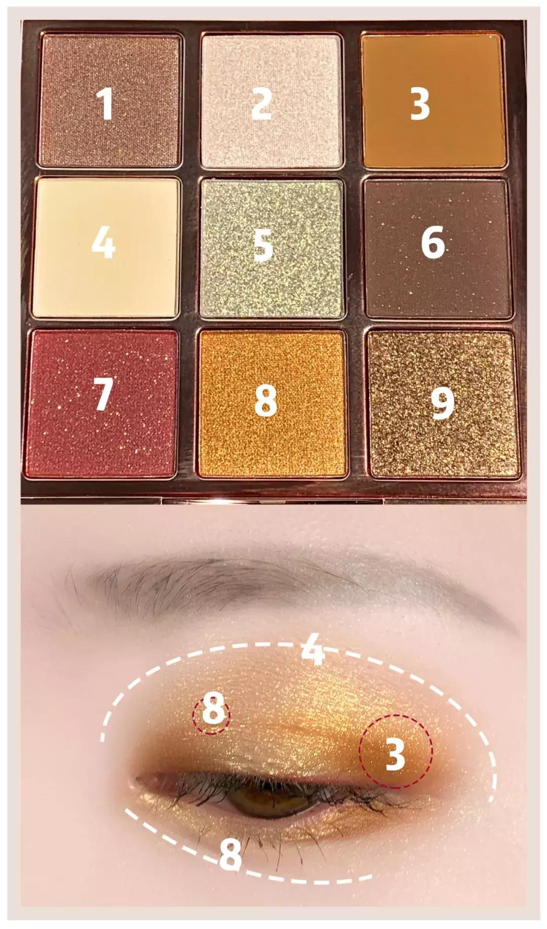 venusmarble九色眼影测评,橘朵的单色眼影新版和旧版对比