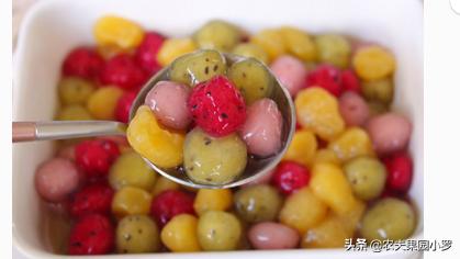 自制水果口味的爆浆珍珠,水果珍珠怎么做简单又好吃