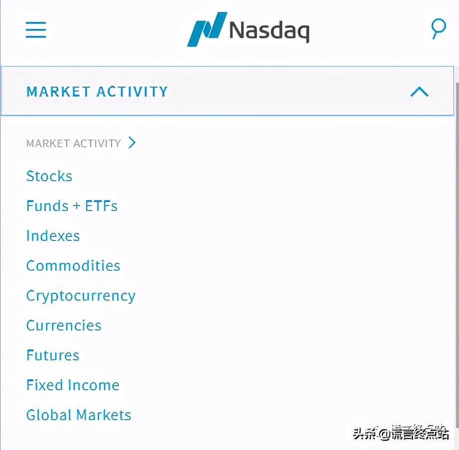 纳斯达克官网,纳斯达克代码查询