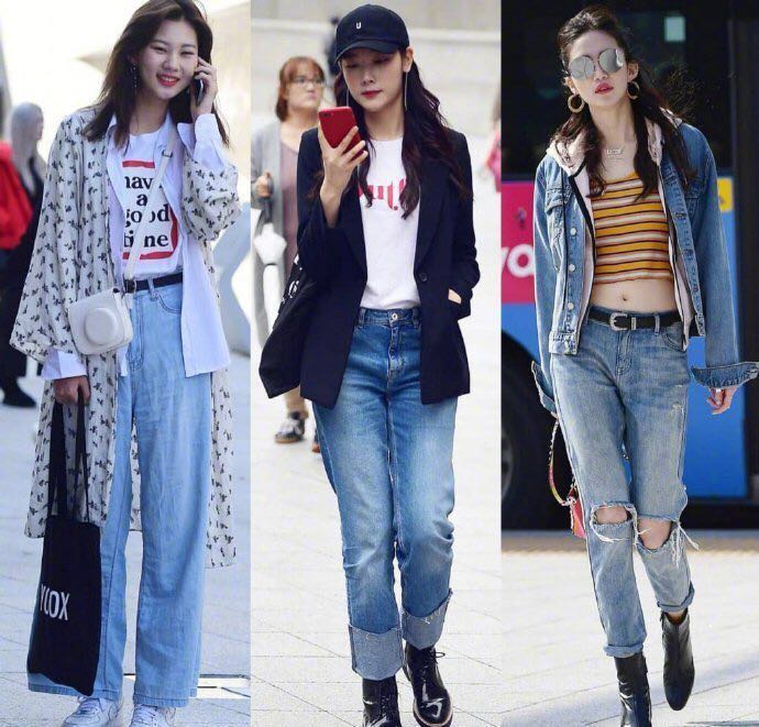 牛仔裤秋冬款爆款2022新款学生,牛仔裤早秋推荐女