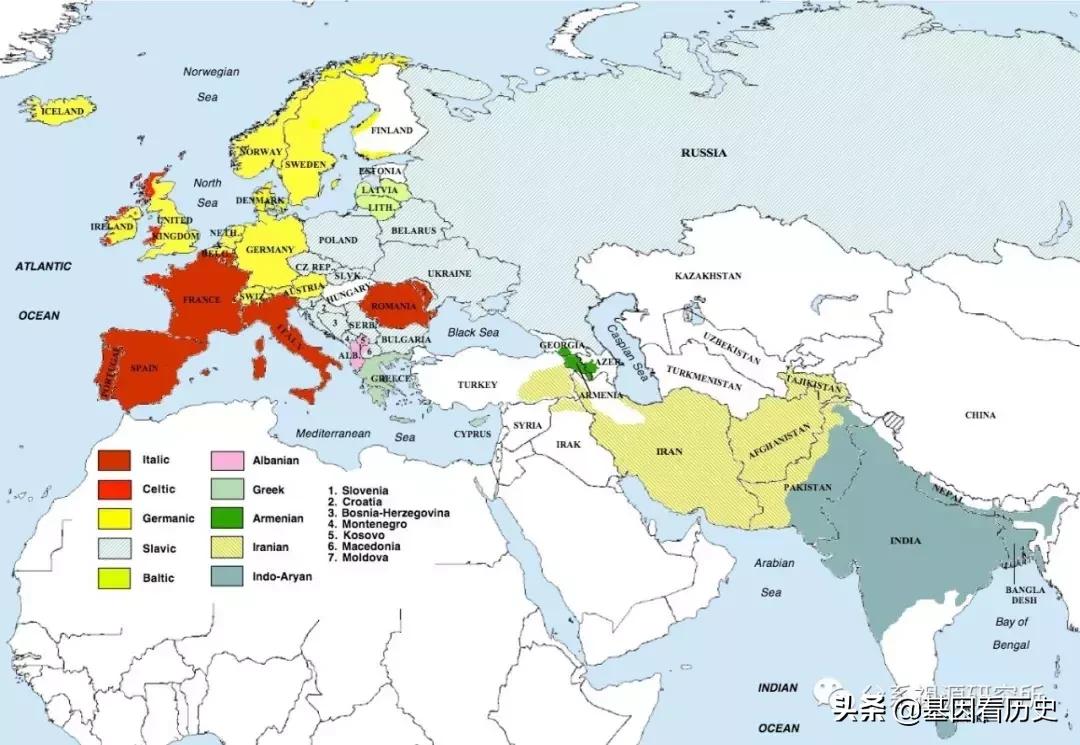 父系R1a人群系列——包括中国的楼兰人