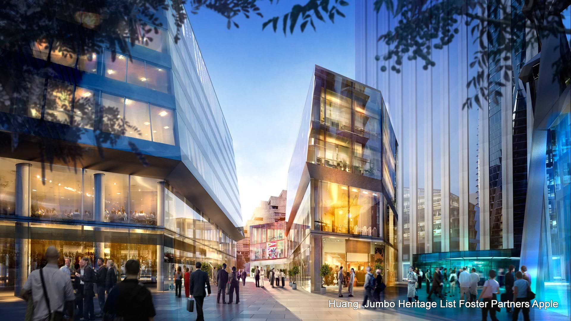 第4679回:生态节能简约苹果,福斯特建筑事务所