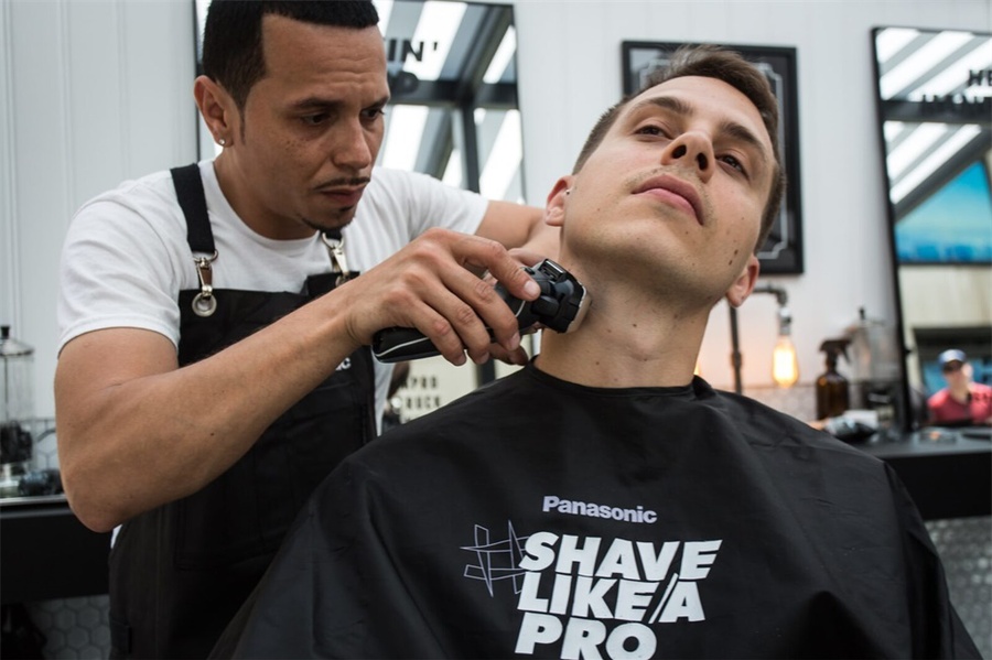 松下电动理发,理发店体验模式