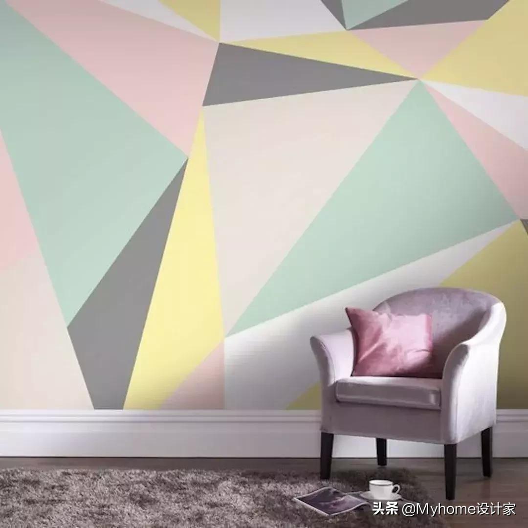 单一色墙过时了！3招色彩墙技巧，引领家居潮流！