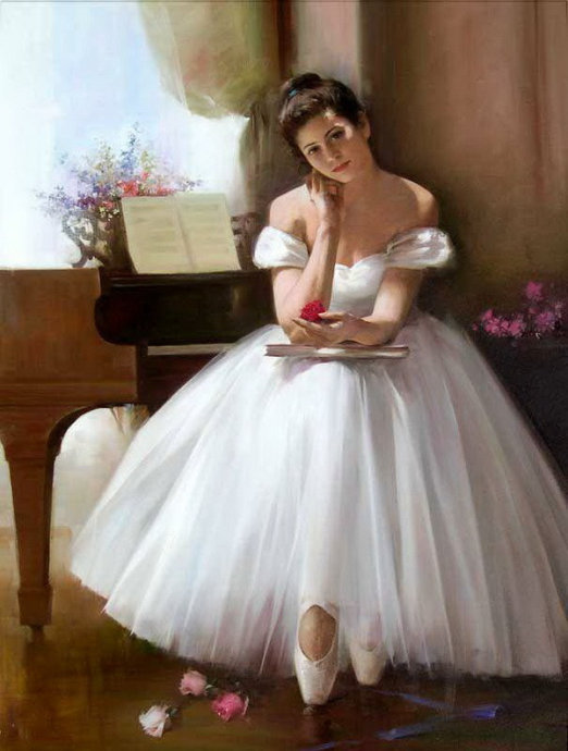 中国油画大师何岸油画欣赏,何岸油画风景写生作品