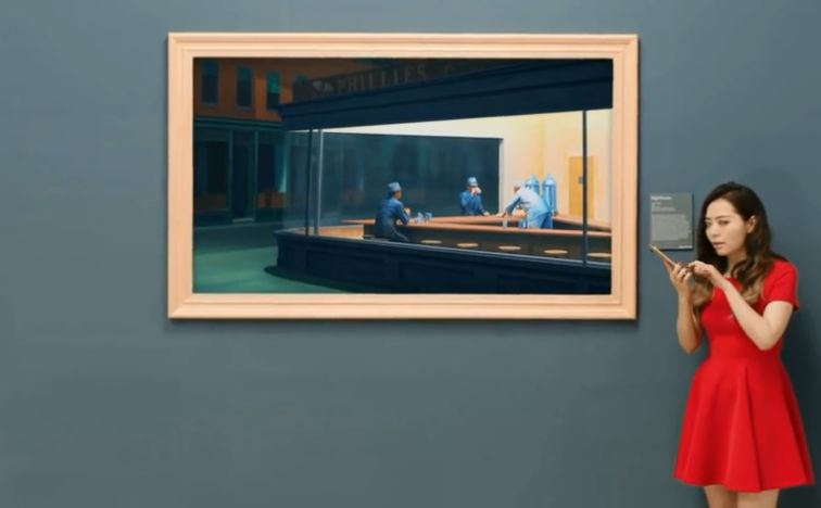 张靓颖世界名画特效,张靓颖mv世界名画获奖分析