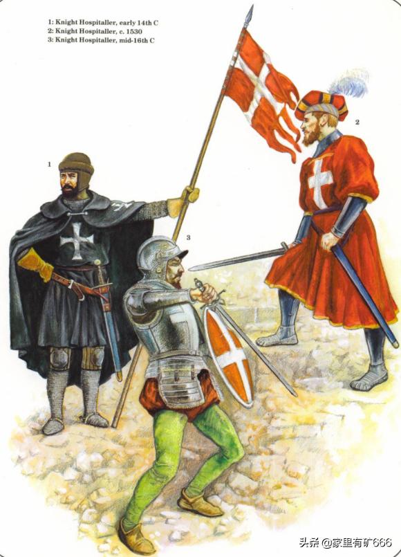 医院骑士团与圣殿骑士团冲突,欧洲三大骑士团是哪三大骑士团