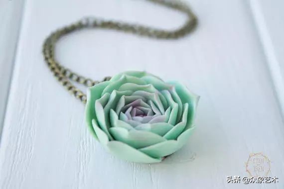 多肉软陶制作,多肉软陶制作方法