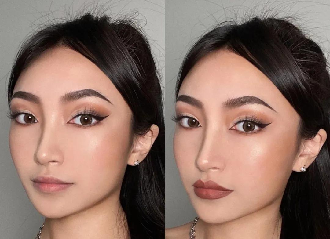 迪丽热巴薄唇,把迪丽热巴换成黄金比例脸