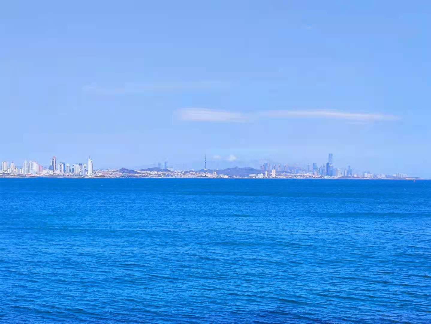 青岛最高住宅楼维多利亚湾55层,青岛维多利亚湾117平房子