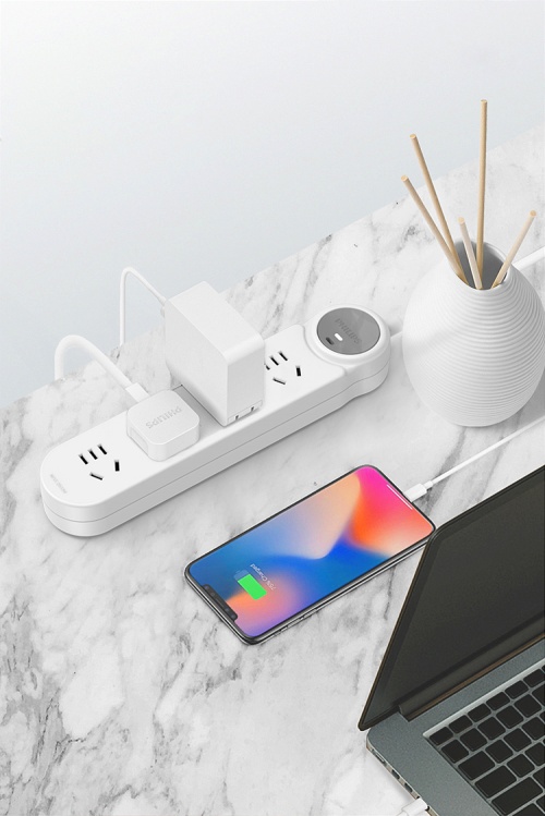 飞利浦插座黑色多功能排插新款,飞利浦如何选择