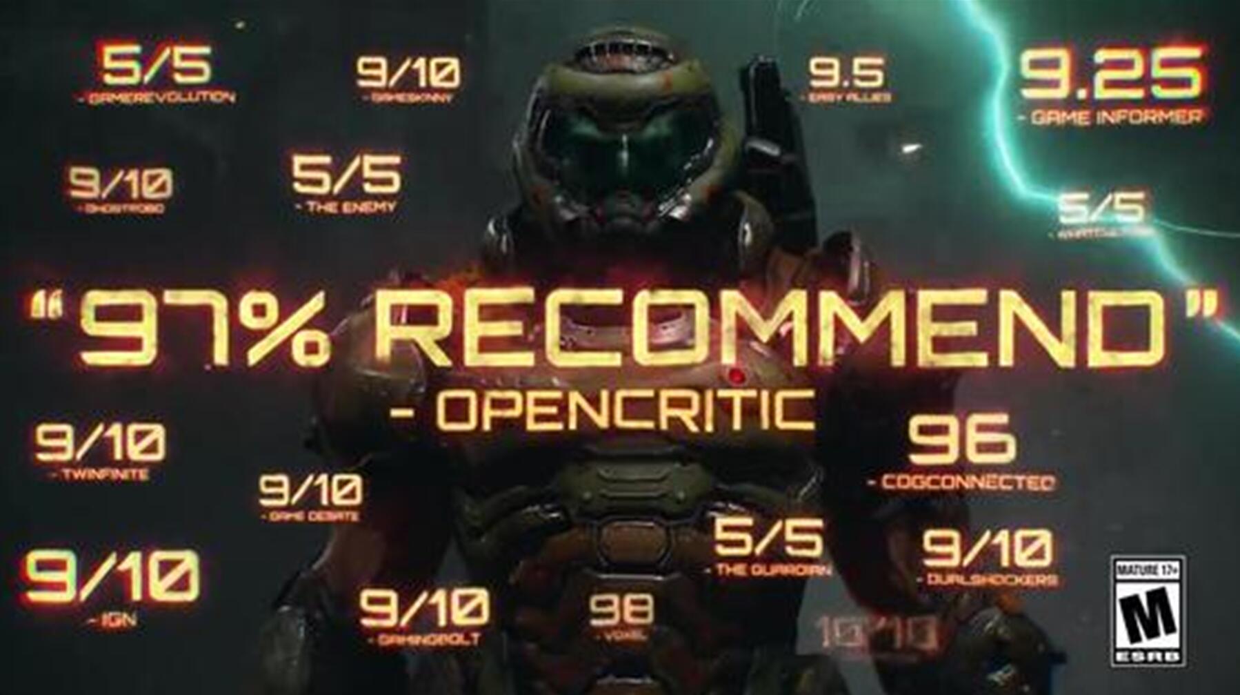 天堂?早已被腐化;地狱吗,它只是个笑话!评《毁灭战士:永恒》