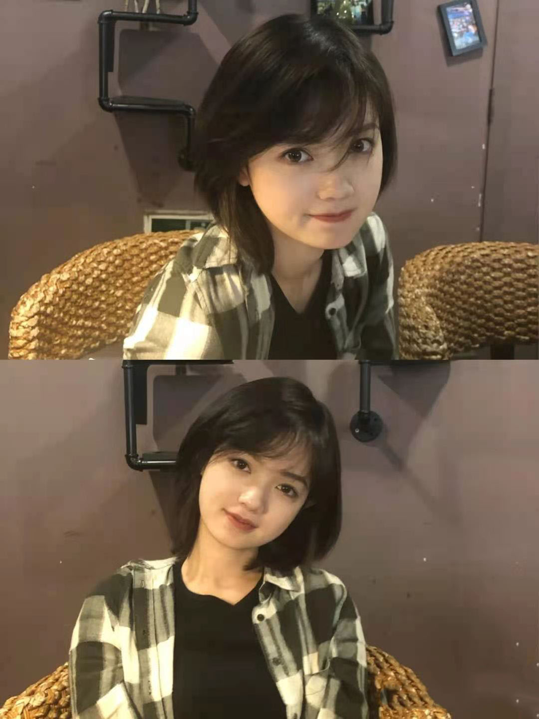 时尚潮款修脸显瘦,小方脸适合的中长发发型