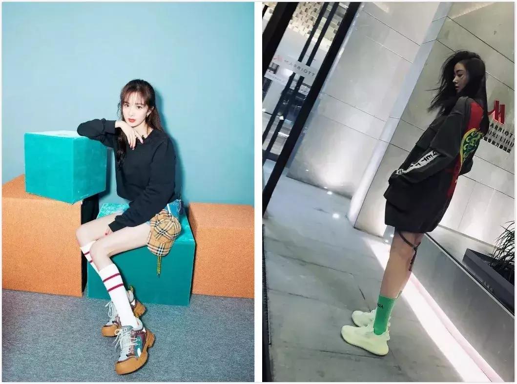 杨幂热巴穿的这些款式超出彩,杨幂热巴实力种草的牛仔外套