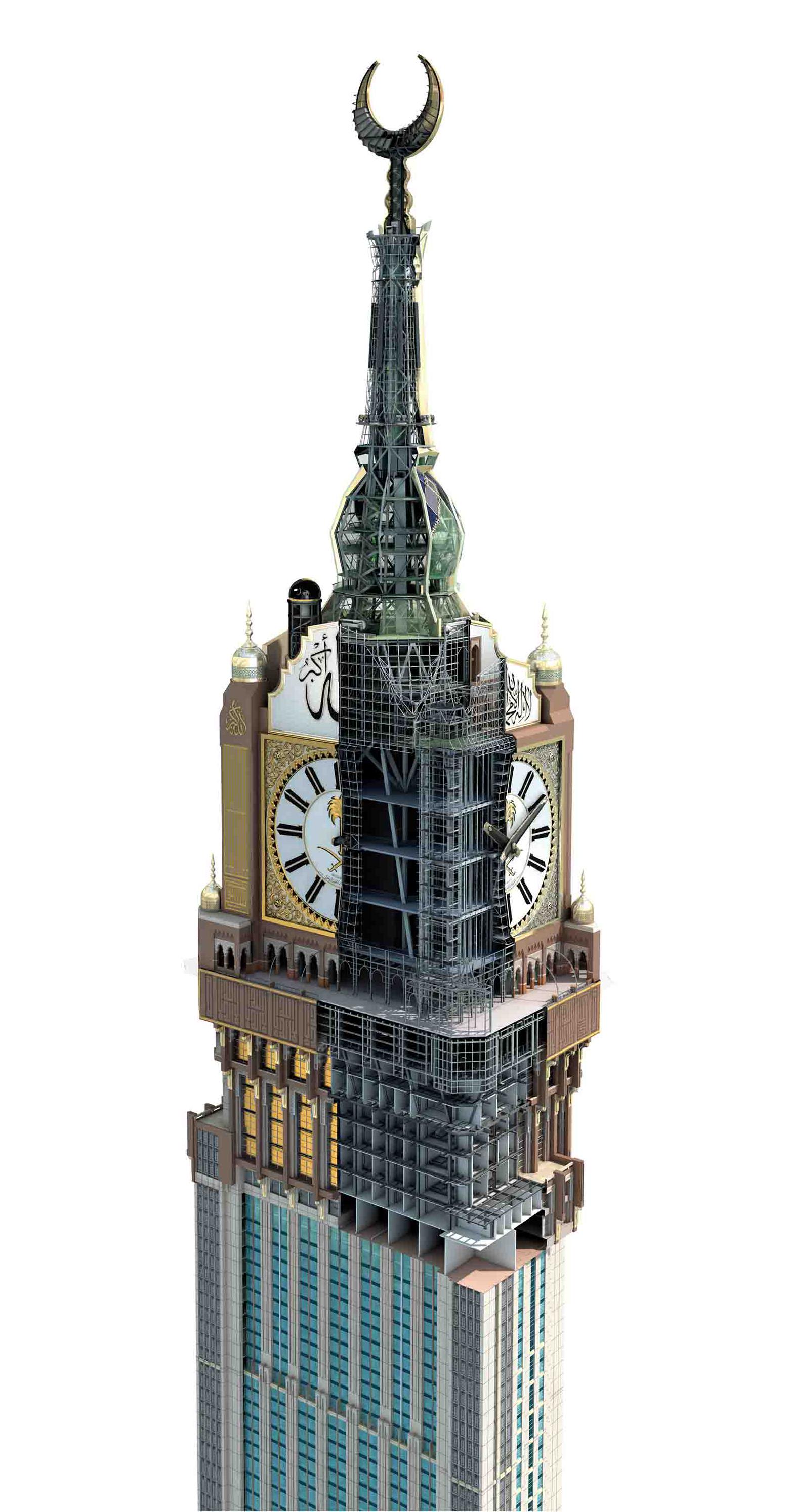 沙特麦加皇家钟塔饭店建造纪录片,沙特麦加皇家钟塔视频