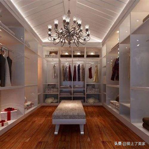 美式装修风格有衣帽间,美式樱桃木衣帽间装修效果图